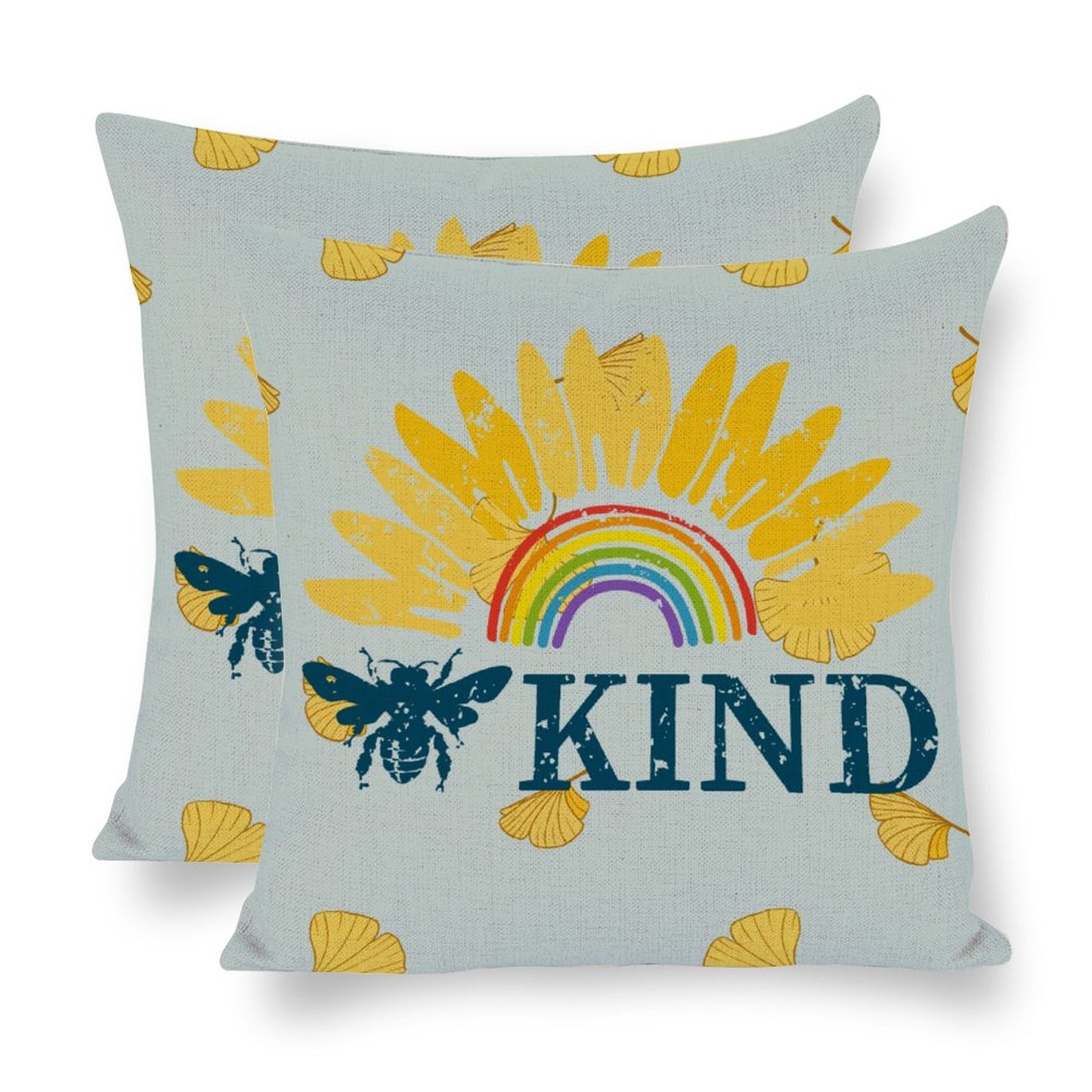 Federa Cuscino Lino 45x45 Personalizzata | Stile Farmhouse Rustico