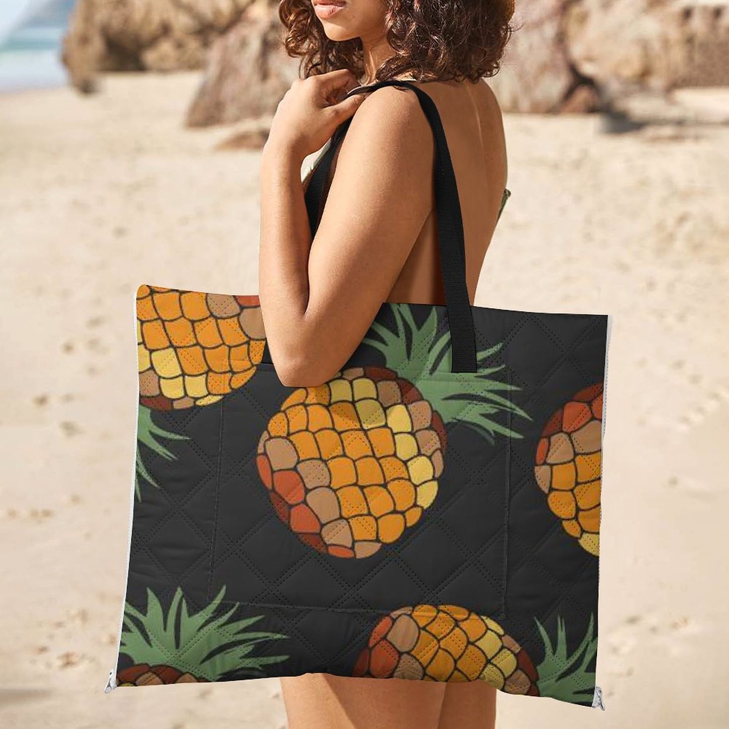 Tappeto da Picnic Pieghevole 2-in-1 | La Borsa che Diventa un'Oasi