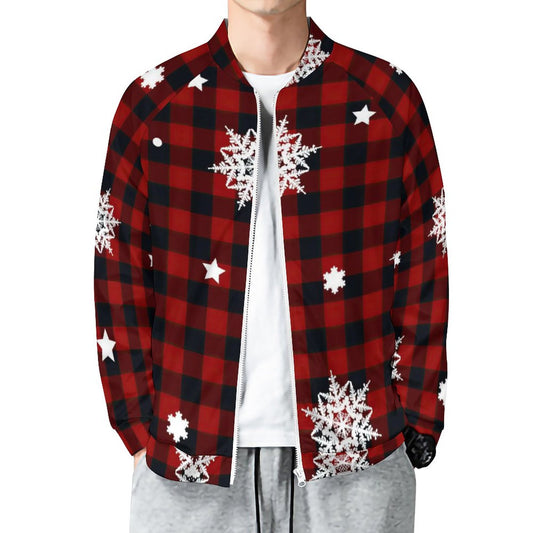 Giacca Bomber Raglan Personalizzata | Zip-Up Cardigan Uomo Donna S-5XL