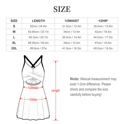 Costume Intero Donna con Cutout, Schiena Aperta e Pantaloncino Integrato — Personalizzabile con Stampa, dalla S alla 2XL