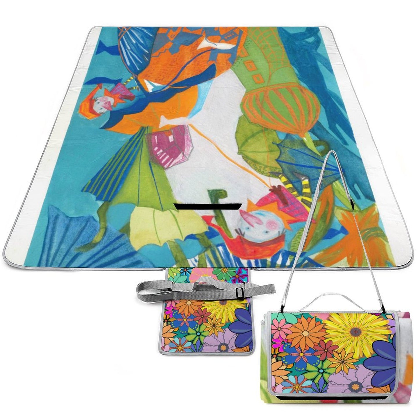 Tappeto da Picnic Imbottito Personalizzato | Il Tuo Salotto all'Aperto