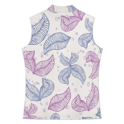 Camicia Donna Senza Maniche con Colletto e Bottoni Personalizzabile