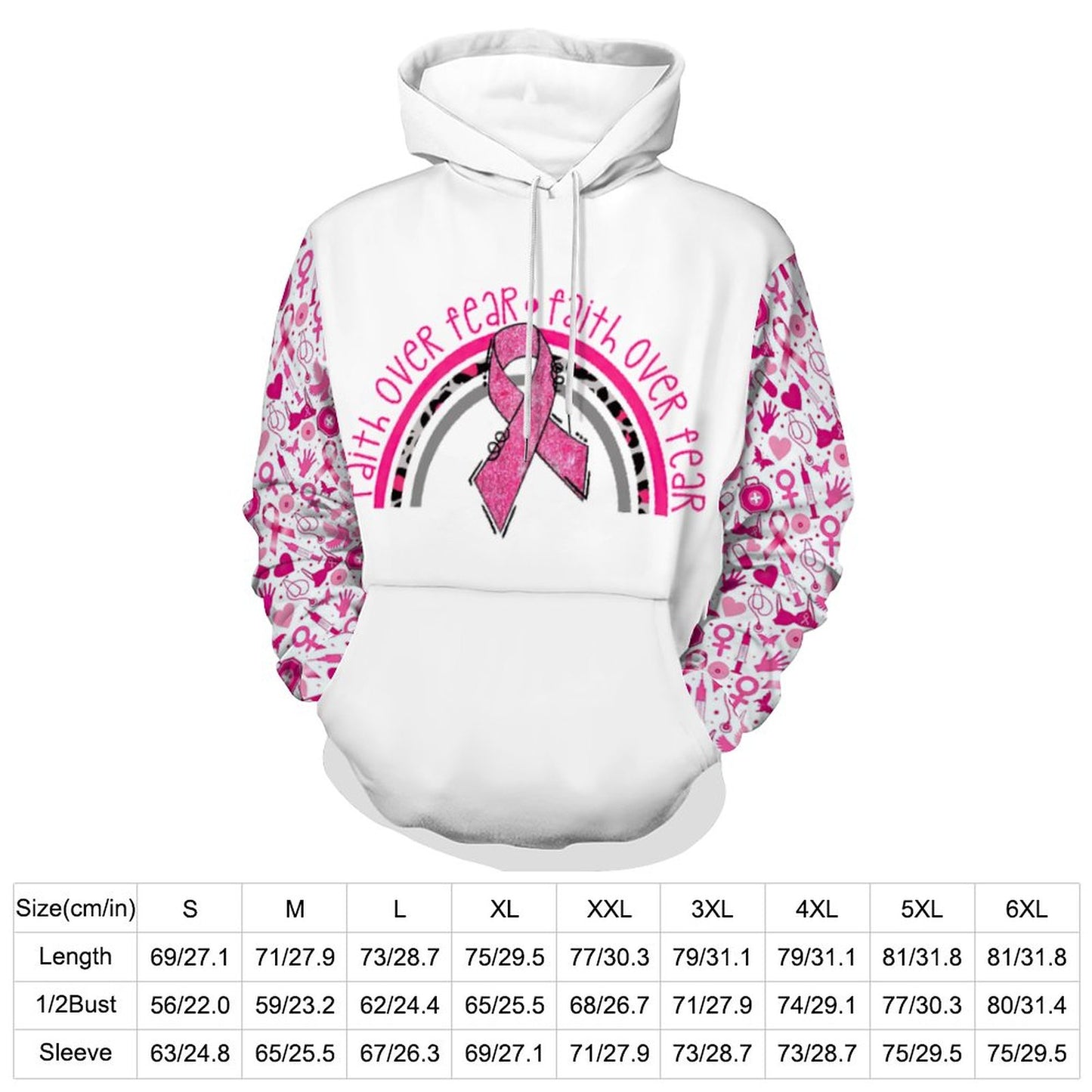 Felpa French Terry Premium con Cappuccio | Hoodie Oversize Stampa Totale