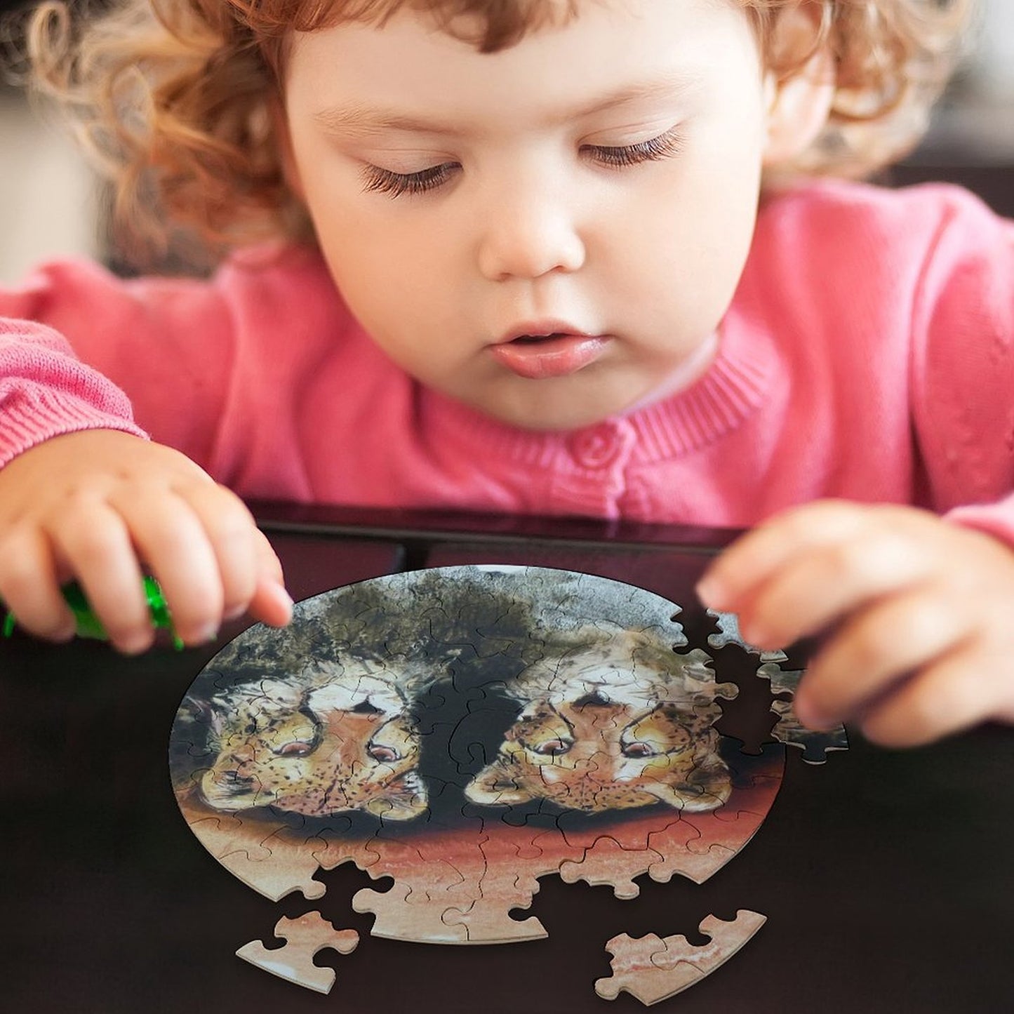 Puzzle in Legno con Forme Animali | Personalizzato con la Tua Foto