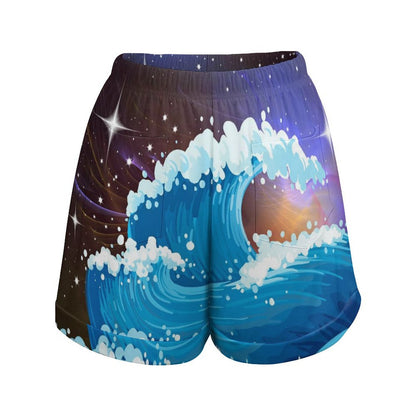Pantaloncini Larghi Vita Alta con Tasche | Personalizzabili Sport e Tempo Libero