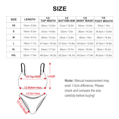 Bikini Set Senza Imbottitura | Costume Donna Quick-Dry Natural Fit