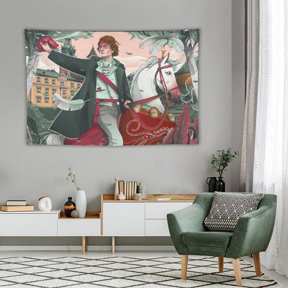 Arazzo da Parete Personalizzato | Decorazione Muro Senza Danni | Art Tapestry