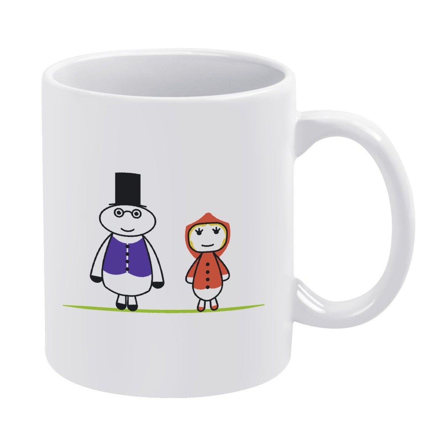 Tazza Ceramica Bianca Personalizzata | Mug Minimalista Ufficio 350ml