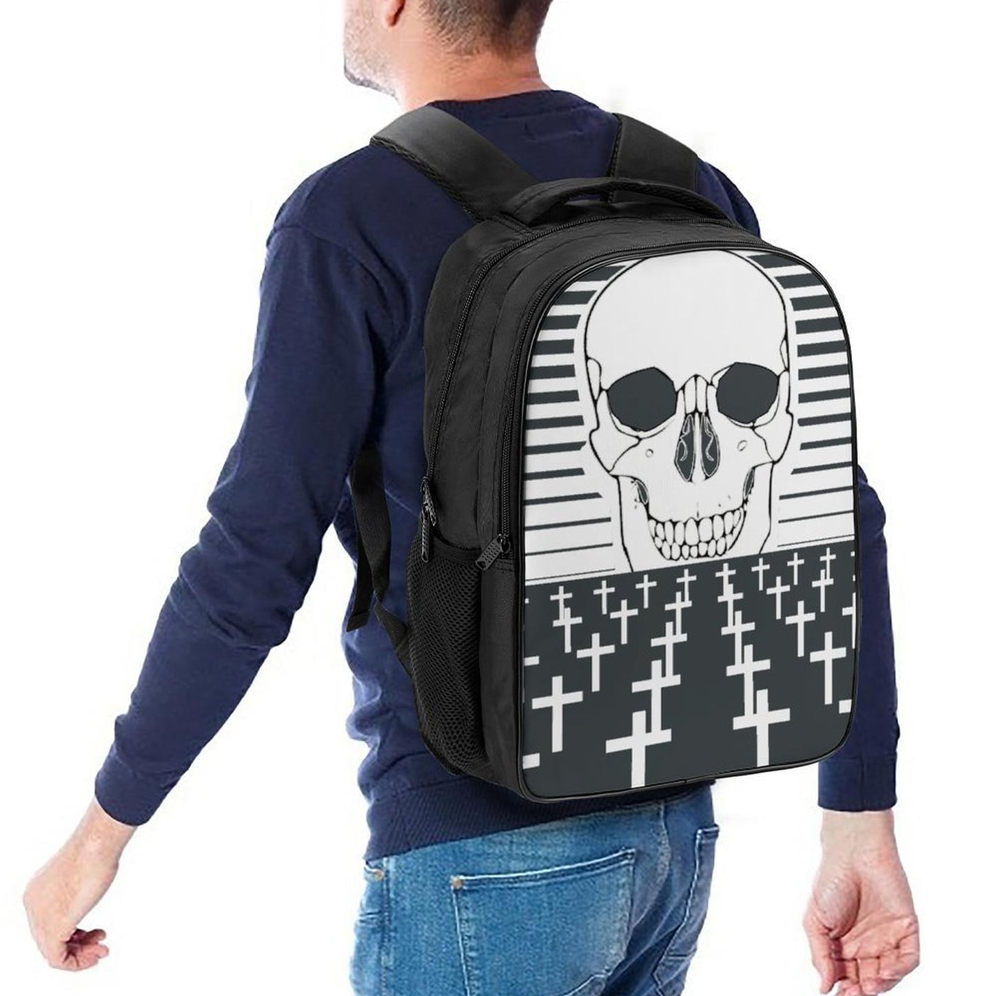 Zaino Porta PC 16" Personalizzato | Nylon Guji Heavy Duty per Studenti