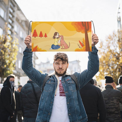 Bandiera a Mano Personalizzata da Tifo | Sventola la Tua Passione