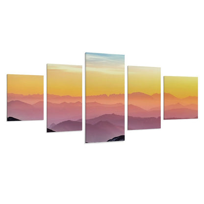 Quadro Componibile 5 Pezzi Verticale | La Tua Sinfonia Visiva da Foto