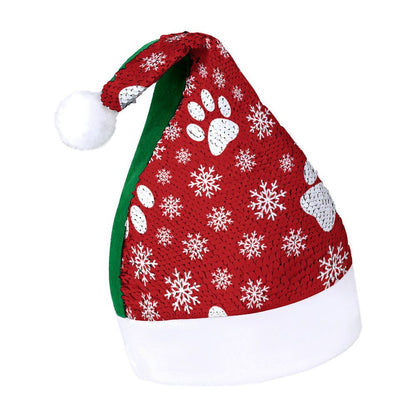 Cappello di Natale Magico con Foto a Sorpresa | Paillettes Interattive