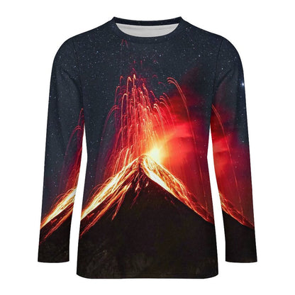 T-shirt Uomo Manica Lunga Personalizzata | Stampa Integrale su Piqué