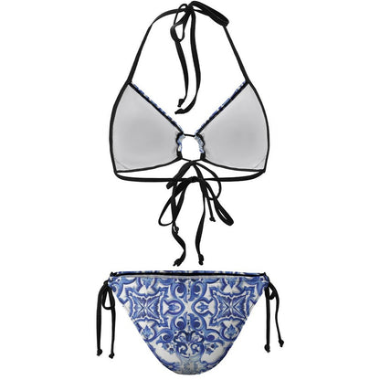 Bikini con Laccetti Personalizzato | Costume a Due Pezzi a Triangolo