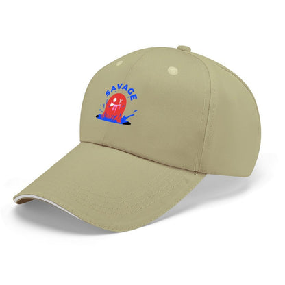 Cappellino Baseball Sandwich Personalizzato in Misto Cotone con Stampa Logo