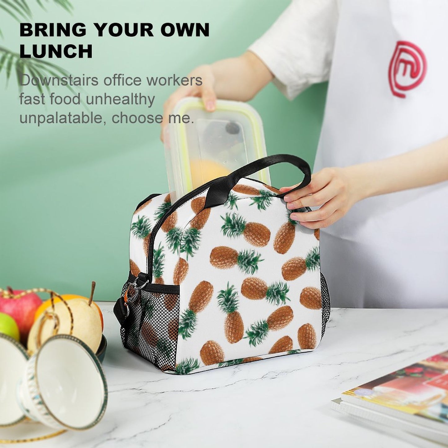 Borsa Termica Tracolla Personalizzata | Lunch Box Crossbody Ufficio