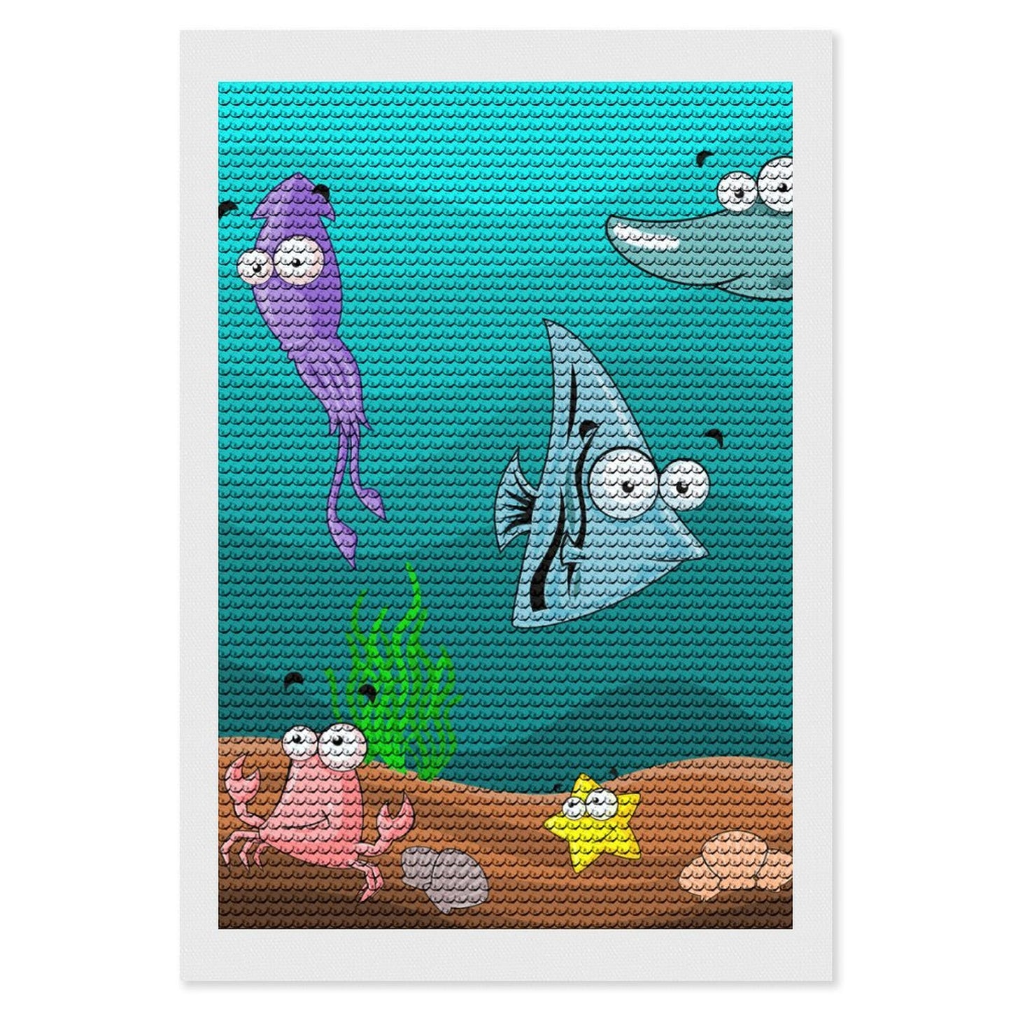 Diamond Painting Verticale Personalizzato | La Tua Terapia Artistica