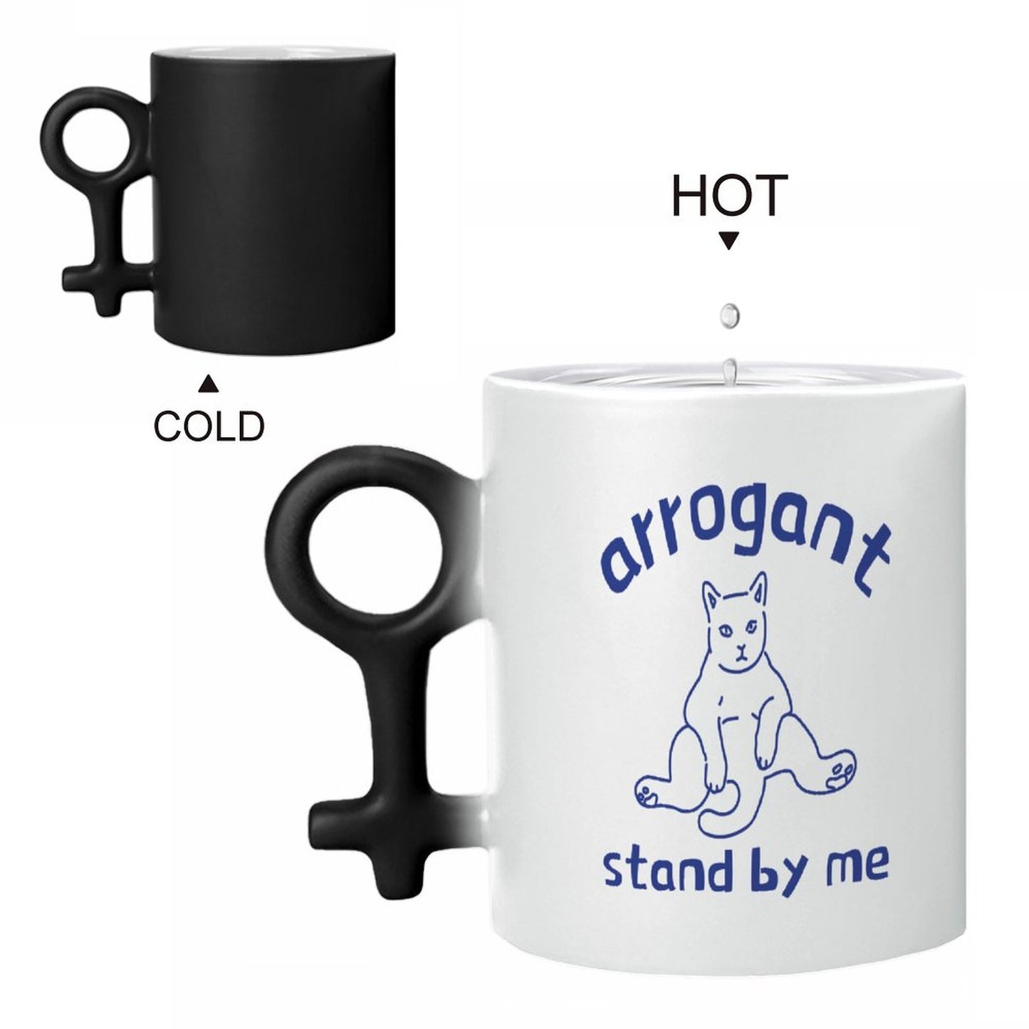 Set Tazze Magiche Coppia Personalizzate | Foto Reveal 330ml in Ceramica