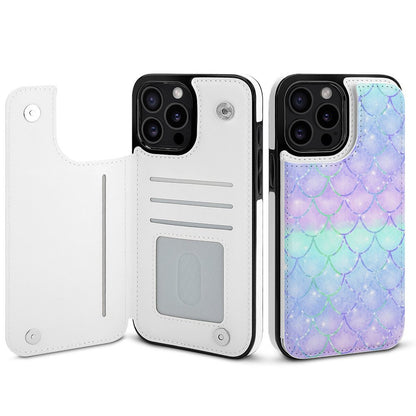 Cover a Portafoglio iPhone 15 Personalizzata | Protezione Totale & Porta Carte