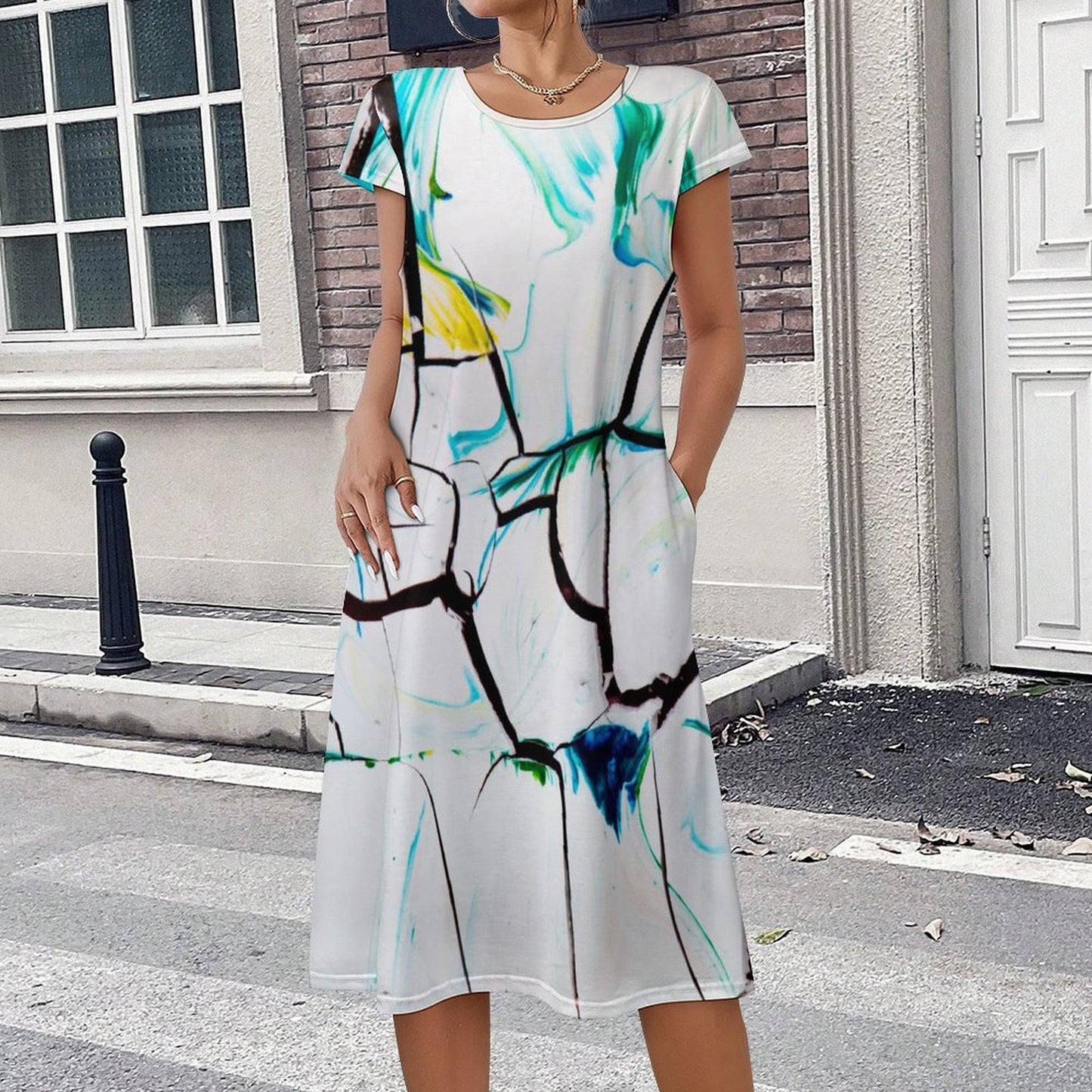 Abito Lungo Donna Personalizzato | Vestito Senza Maniche Estivo
