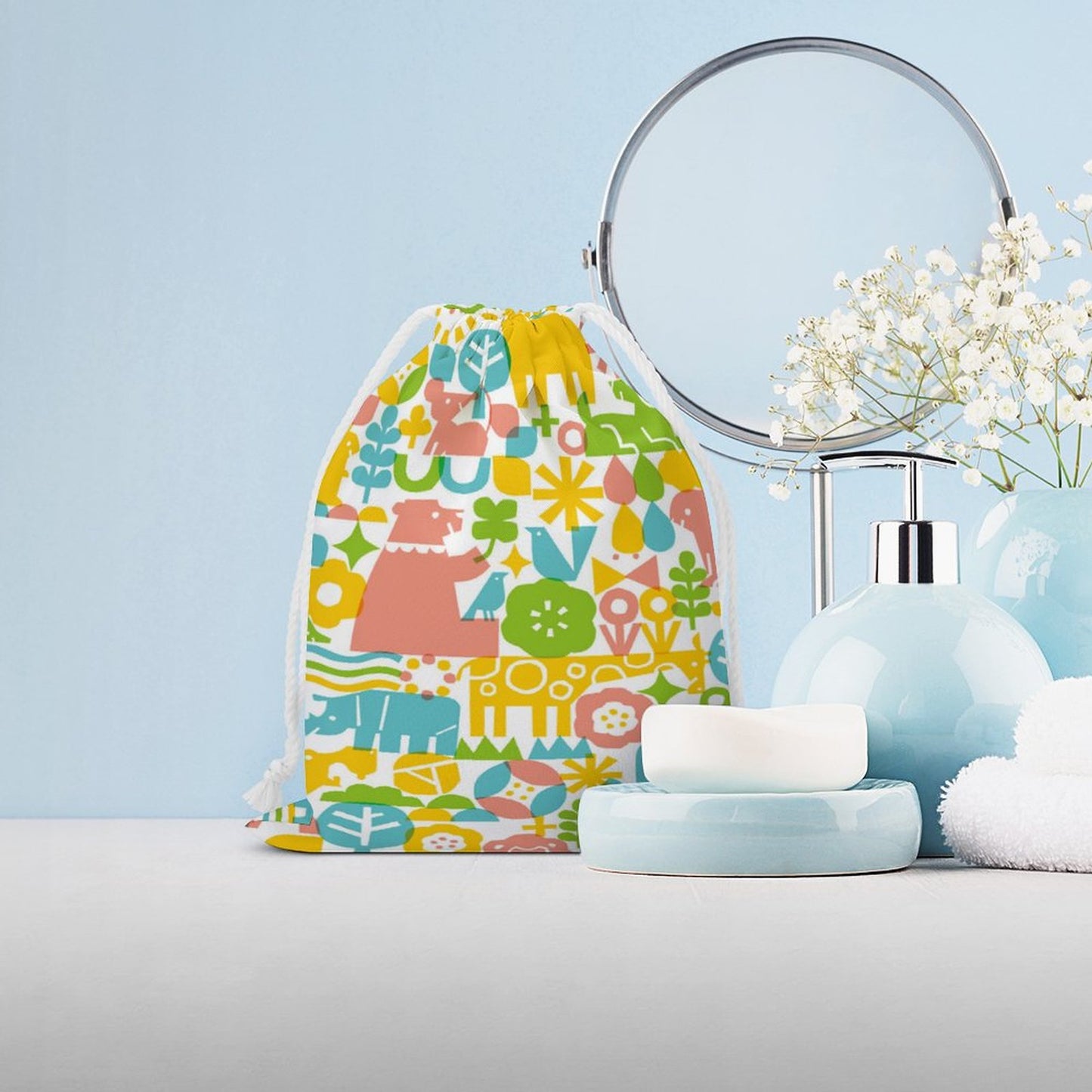 Sacchetto Canvas Coulisse Personalizzato | Bustina Cotone Eco-Friendly