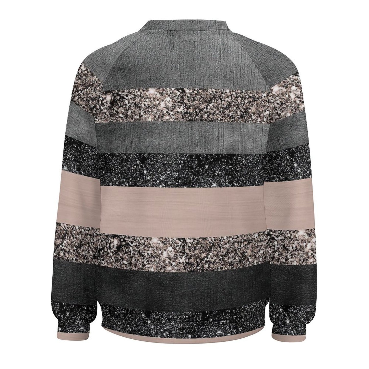 Felpa Raglan French Terry | Pullover Girocollo Traspirante & Elastico