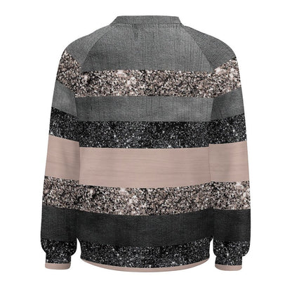 Felpa Raglan French Terry | Pullover Girocollo Traspirante & Elastico