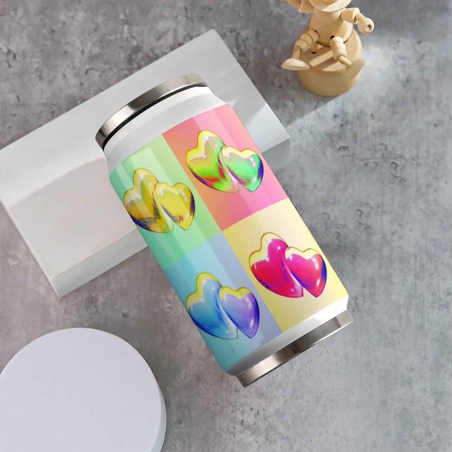 Bicchiere Termico Personalizzato | Tazza in Acciaio Inox con Stampa