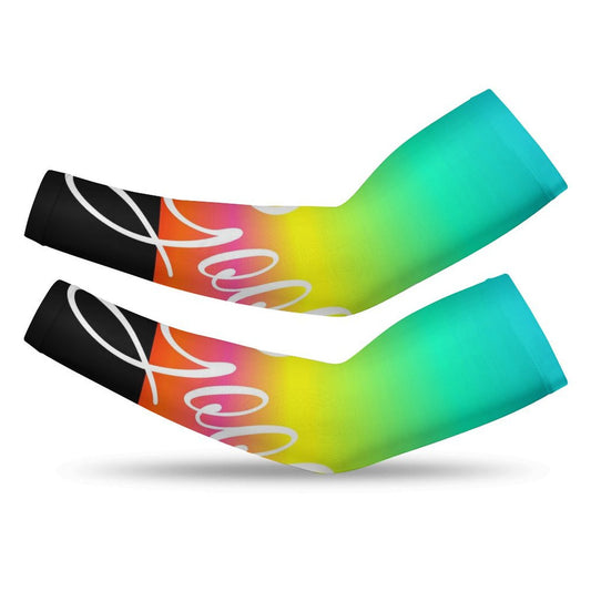 Manicotti Sportivi Lycra Personalizzati (Coppia) | Protezione UV | Stampa Unica