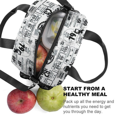 Borsa Pranzo Termica a Tracolla Personalizzata | Lunch Box Isolante