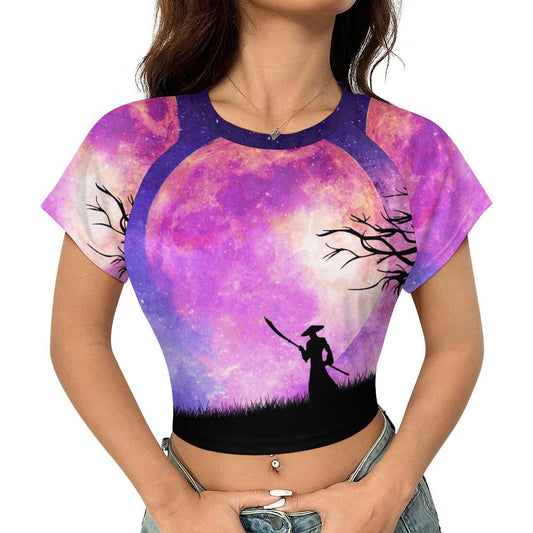 T-Shirt Corta Raglan Ragazza Personalizzata | Simil Cotone | Stampa Unica