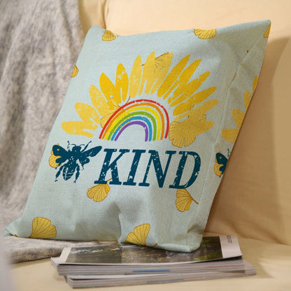 Federa Cuscino Lino 45x45 Personalizzata | Stile Farmhouse Rustico