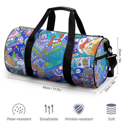 Borsone Palestra Personalizzato | Con Scomparto Umido/Asciutto