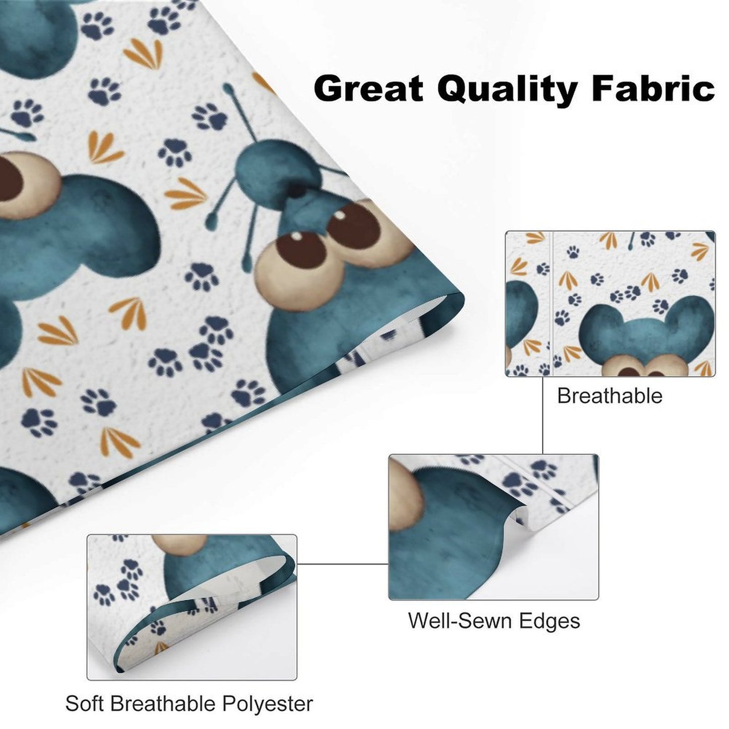 Bandana per Cani Personalizzata | Stampa il Nome e lo Stile del Tuo Pet