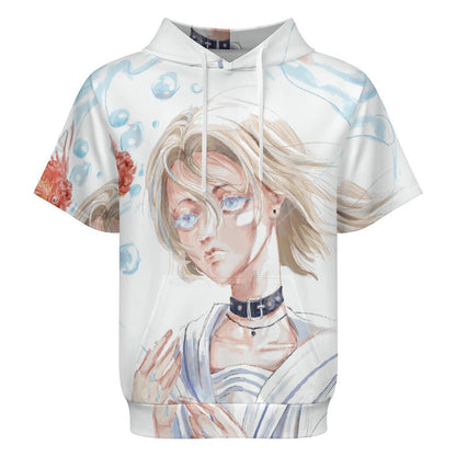 Felpa Uomo Maniche Corte Personalizzata | Tessuto Tecnico Air Layer