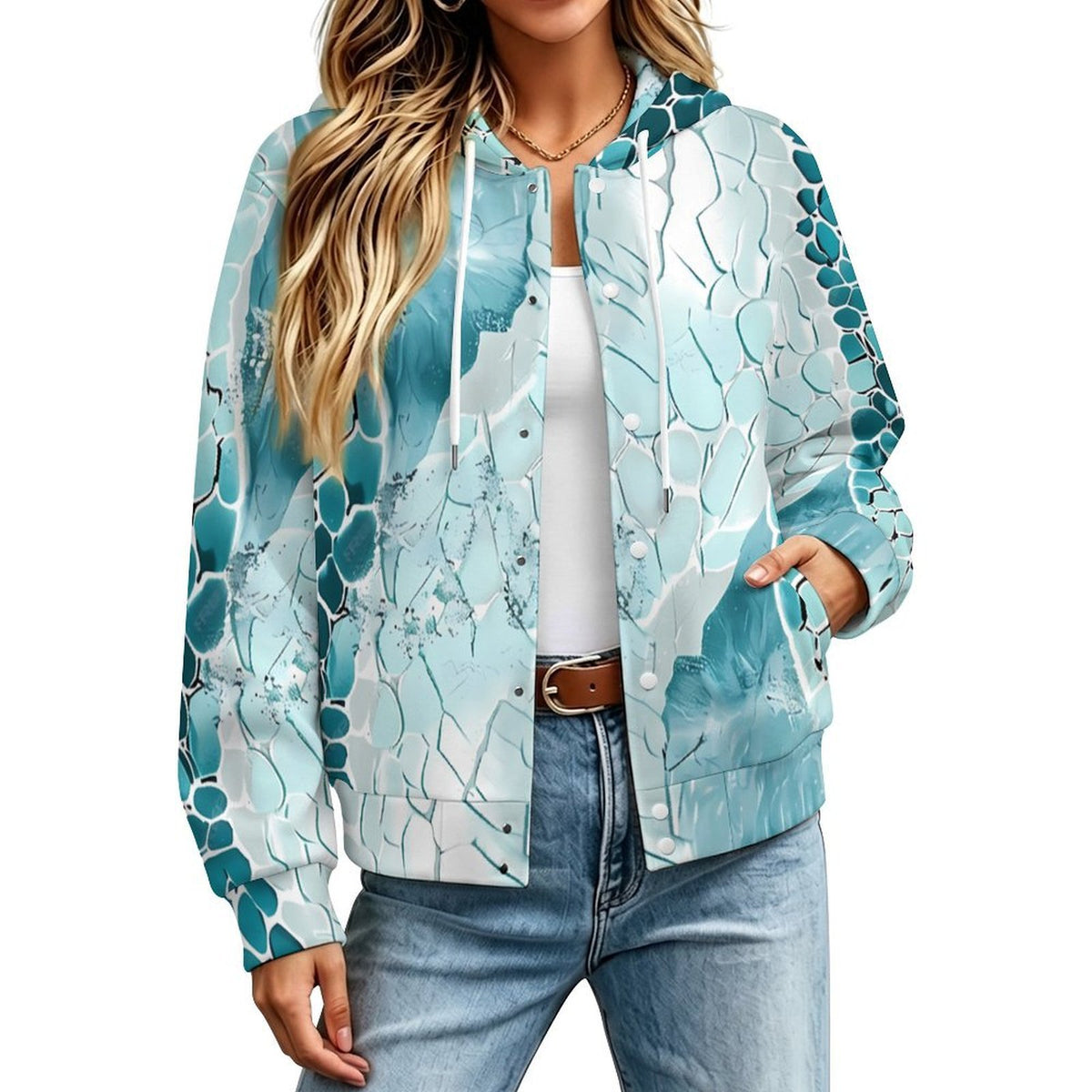 Giacca Bomber con Cappuccio Personalizzabile Unisex
