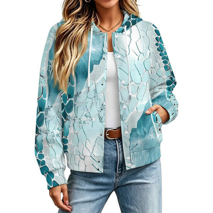 Giacca Bomber con Cappuccio Personalizzabile Unisex