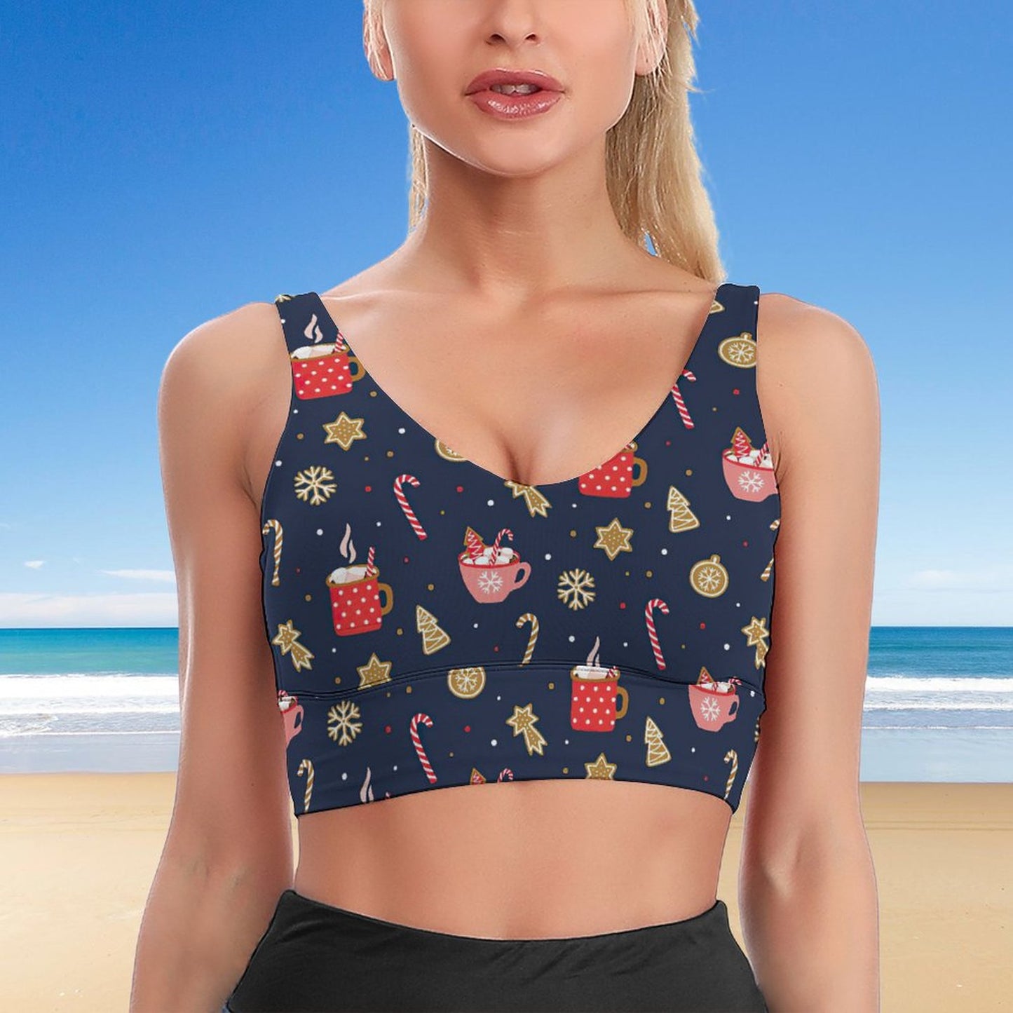 Reggiseno Sportivo Personalizzato | Supporto Elevato per Allenamento