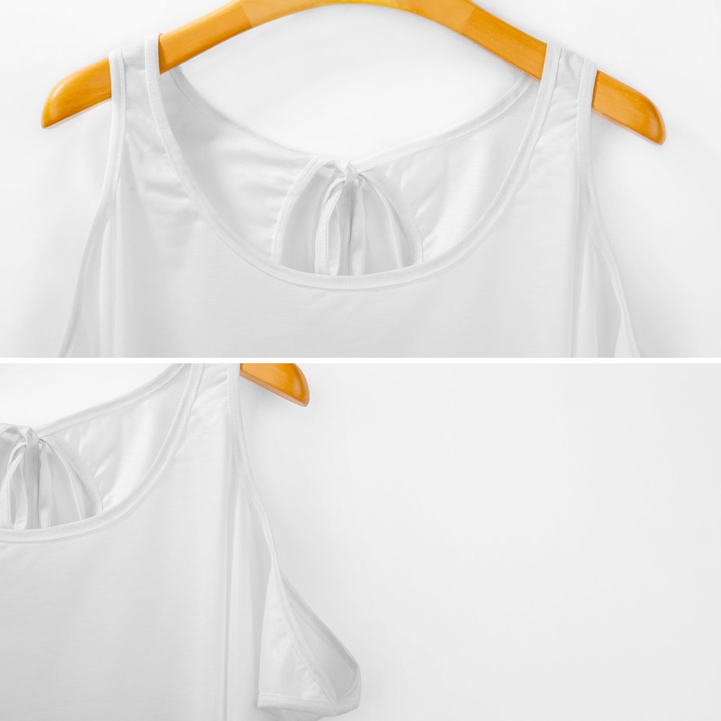 T-Shirt da Donna Personalizzata con Spalle Scoperte