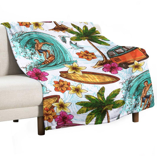 Coperta in Flanella Personalizzata 330g | Plaid Morbido Anti-Pilling | Idea Regalo