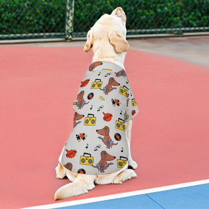 Camicia con Colletto per Animali in Tessuto Elasticizzato Personalizzata