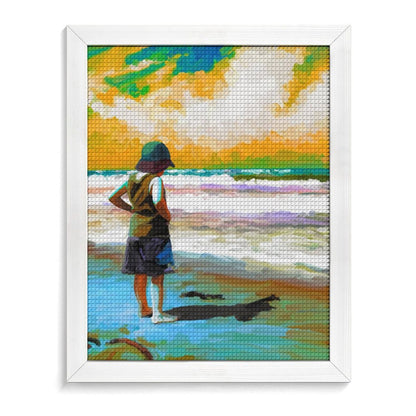 Crea il Tuo Ritratto-Mosaico | Diamond Painting su Telaio (Quadrato)