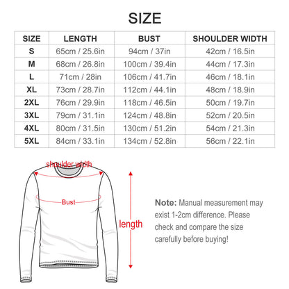 T-shirt Manica Lunga Leggera | Stampa Totale Personalizzata (S-5XL)