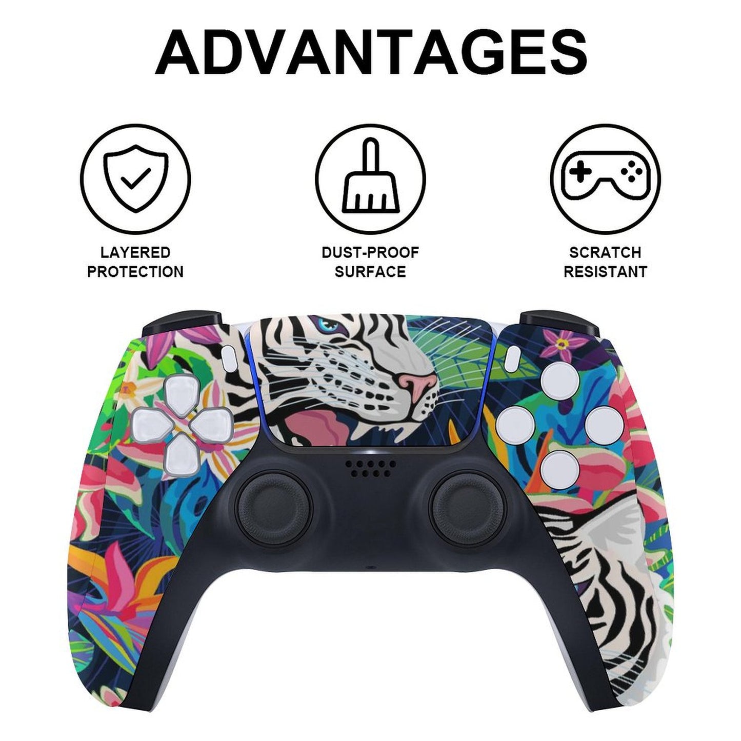 Skin PS5 Personalizzata (Versione Disco) | Adesiva per Console e Controller