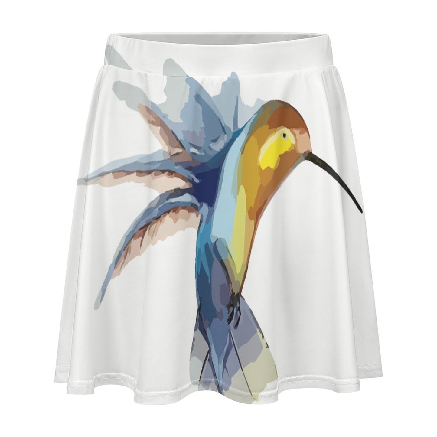 Gonna Skater Personalizzata Donna | Minigonna a Ruota in Milk Silk