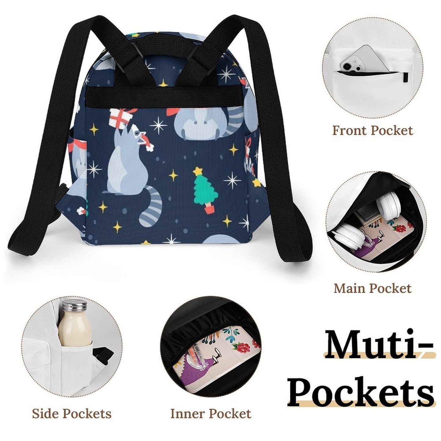 Zaino Donna Personalizzato con Foto | Regalo Pratico e Unico per Lei