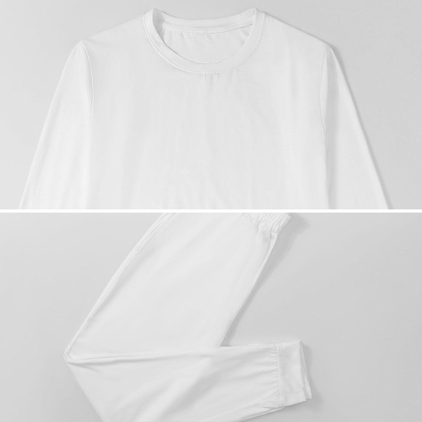 Pigiama Uomo Personalizzato | Set Lungo Soft Touch (S-6XL)
