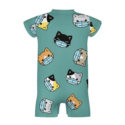 Body Neonato Personalizzato in Cotone con Stampa Personalizzabile