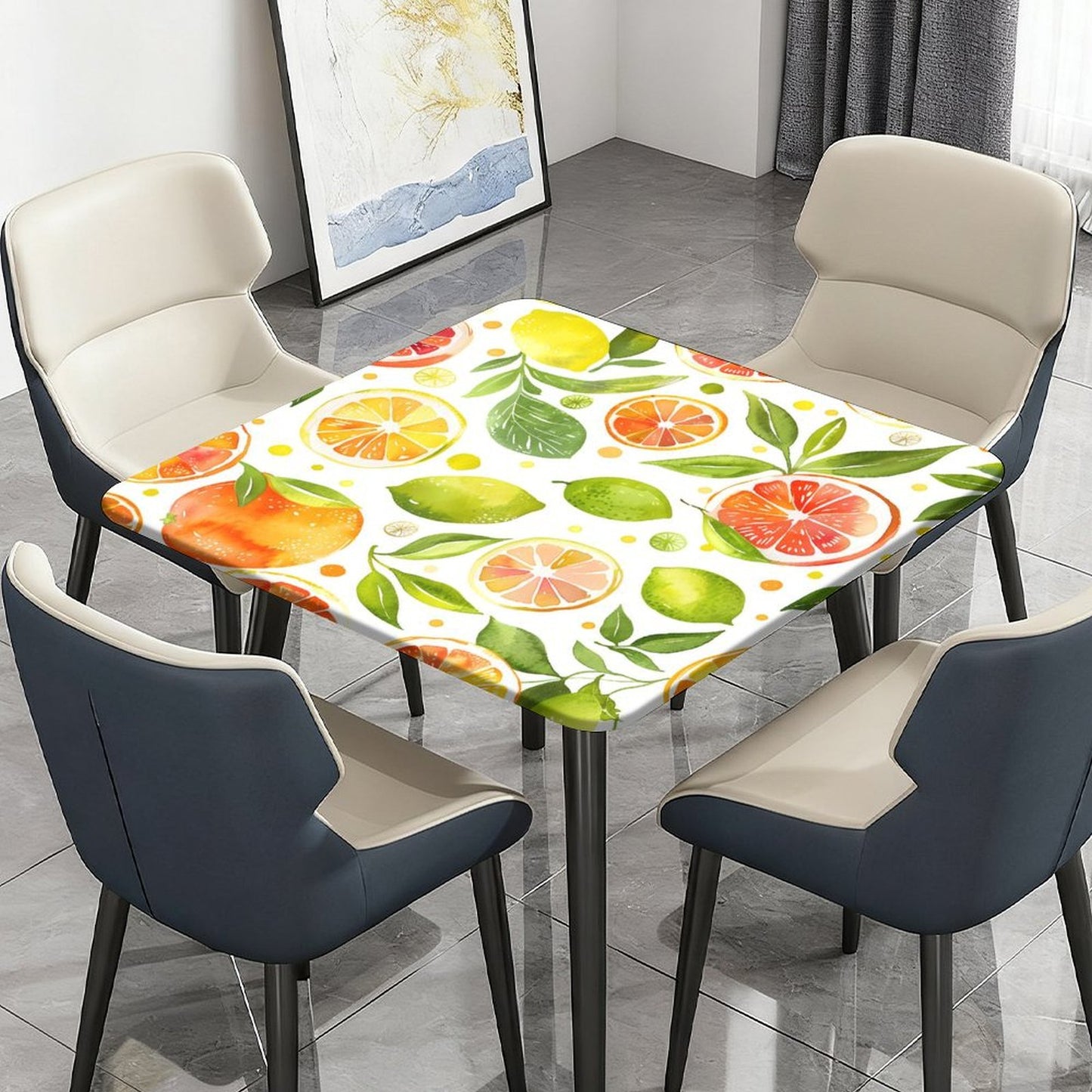 Copritavolo Quadrato Elasticizzato Personalizzato | Rinnova il Tuo Tavolo