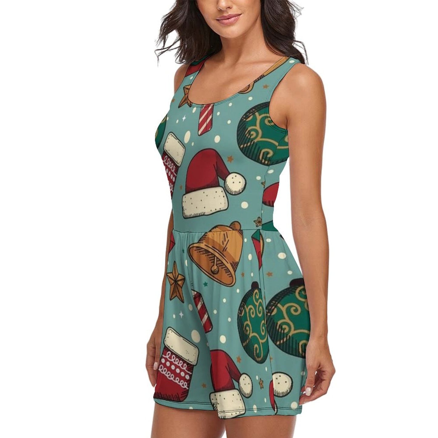 Tuta Intera Personalizzata Donna | Stile Bodycon con Foto e Testo